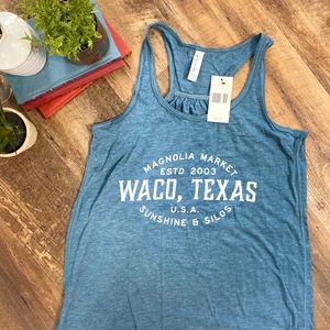 Magnolia- ruched back tank top from Magnolia Silos